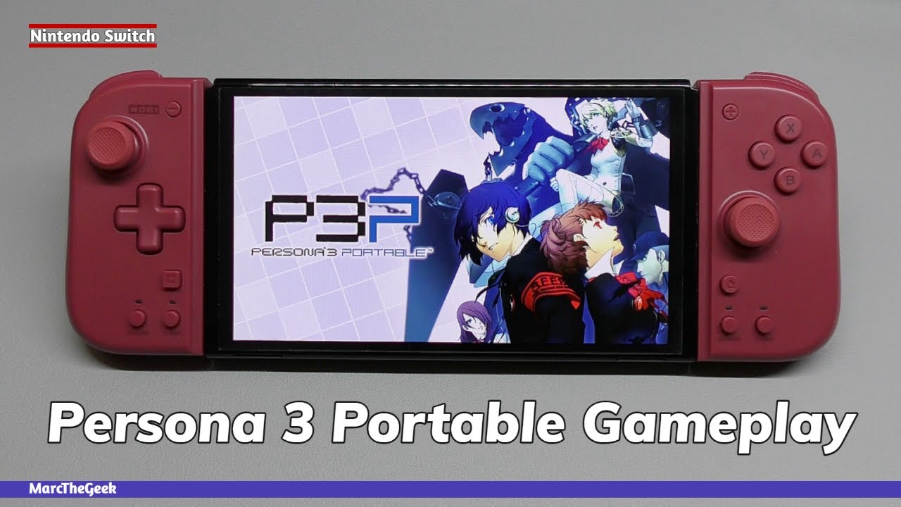 Persona 3 Portable Switch Gameplay