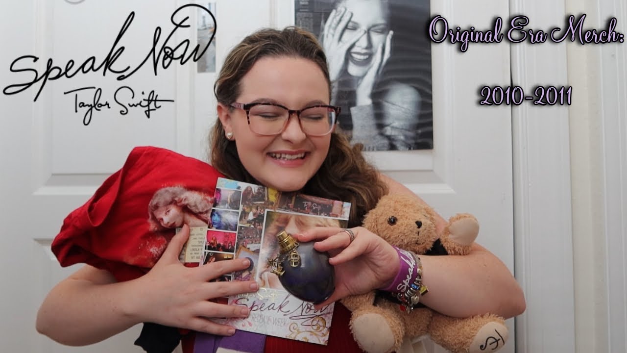 ORIGINAL SPEAK NOW ERA - TAYLOR SWIFT FULL MERCH COLLECTION