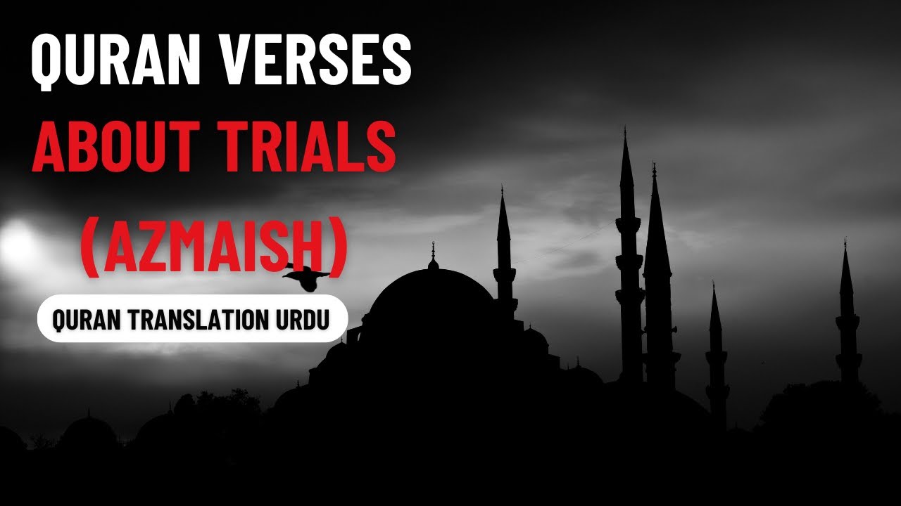 Quran verses about trials (Azmaish) Urdu Translation | Lofi Quran Vibes