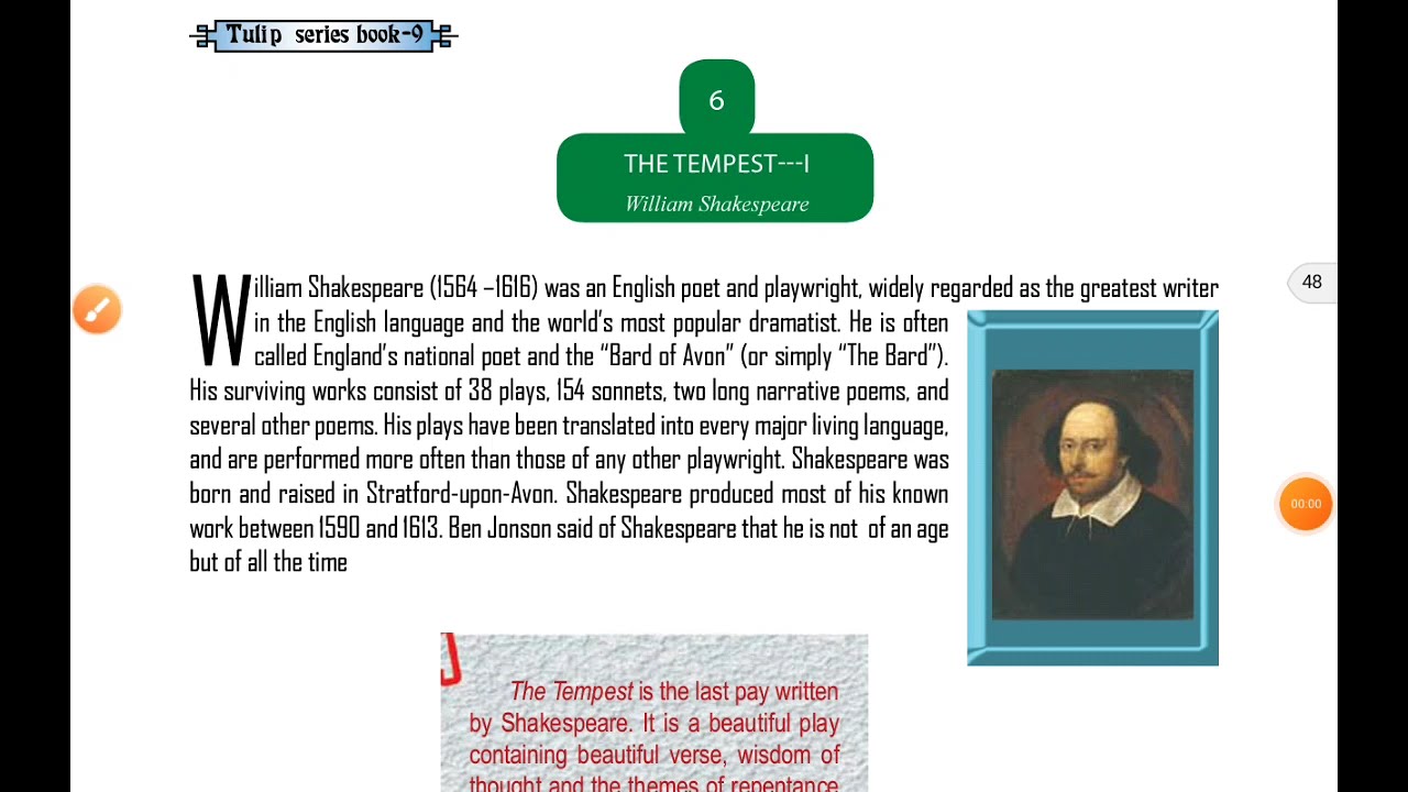 THE TEMPEST - 1 | CHAPTER- 6 | ENGLISH | TULIPSERIES | CLASS -9 | JKBOSE | 