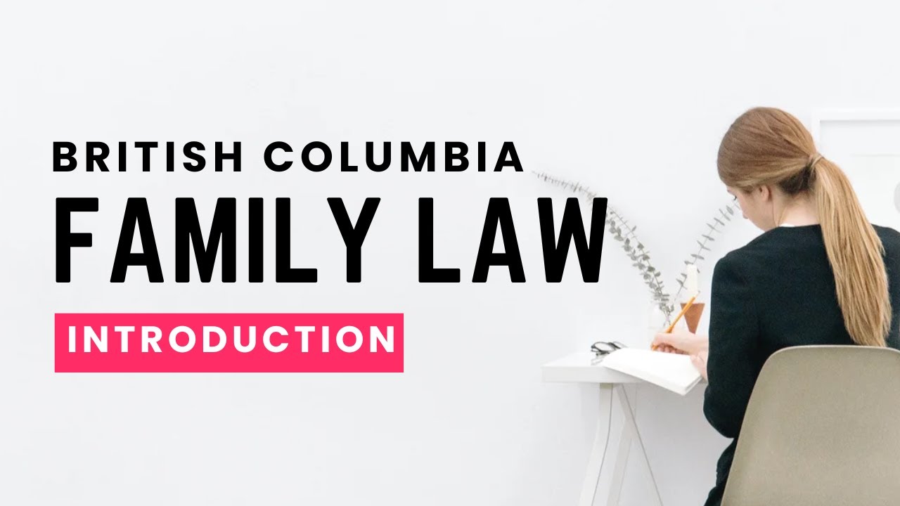 The BC Family Law System (INTRO)