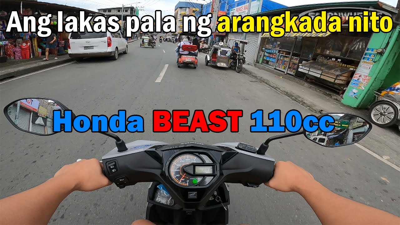 Honda BEAST 110cc | Grabe ang lakas pala ng arangkada ng Honda Beat di ko inexpect