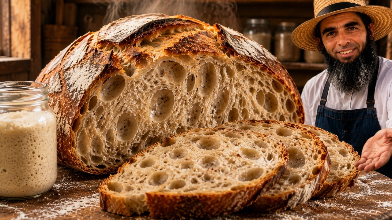 The BEST Sourdough Bread You Will Ever Make... The Old Way, No Store Yeast