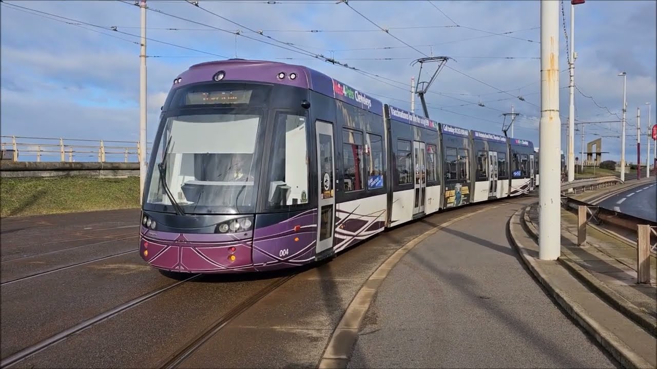 Blackpool & Fleetwood Tramway - Starr Gate to South Shore Wellington Road - Thursday 2nd March 2023