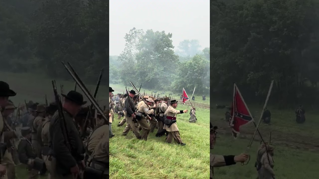 Here they come Gettysburg 160th Anniversary!