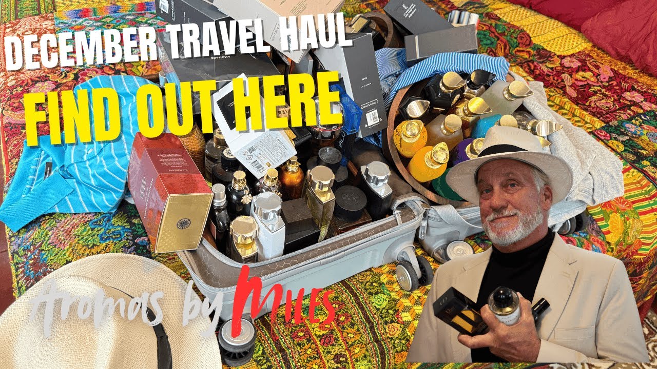 On the road travel fragrances for December