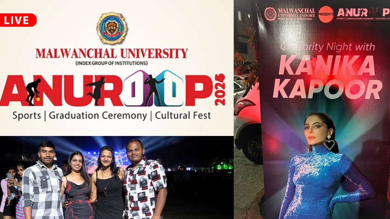 College fest celebrity night with KANIKA KAPOOR