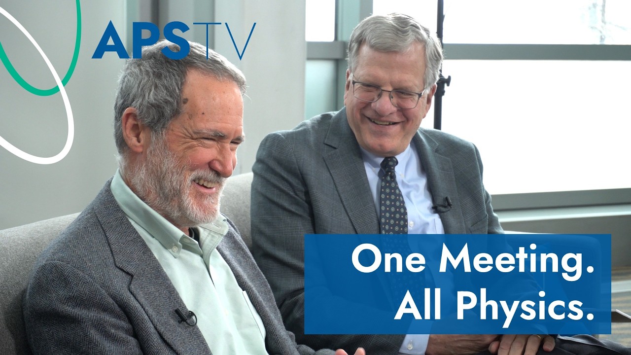 Почему Всемирный саммит по физике важен | Лидеры Американского физического общества Джонатан Багг...