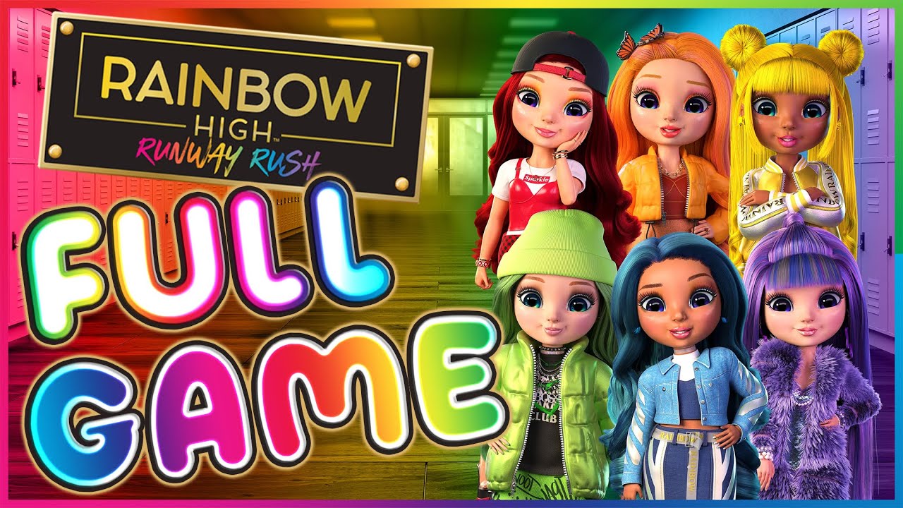Rainbow High: Runway Rush FULL GAME Longplay (PS4, XB1, Switch)