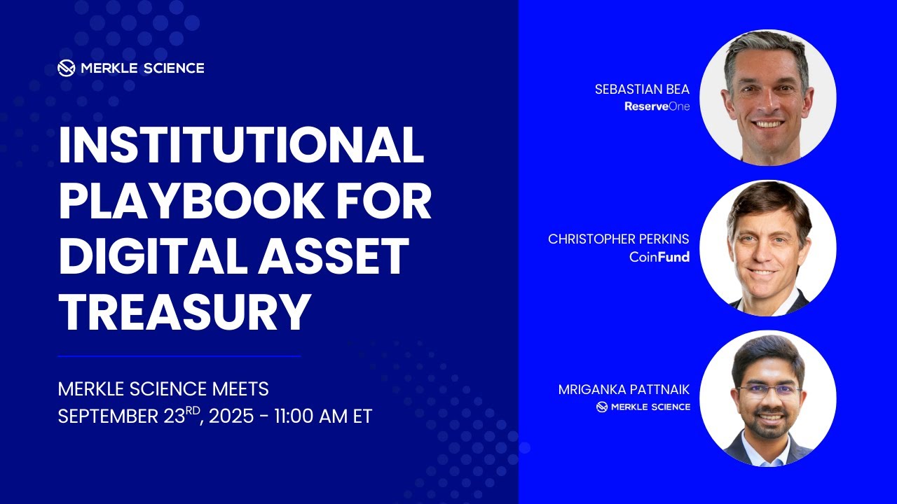 Institutional Digital Asset Treasuries: Playbooks for Treasury & Portfolio Management