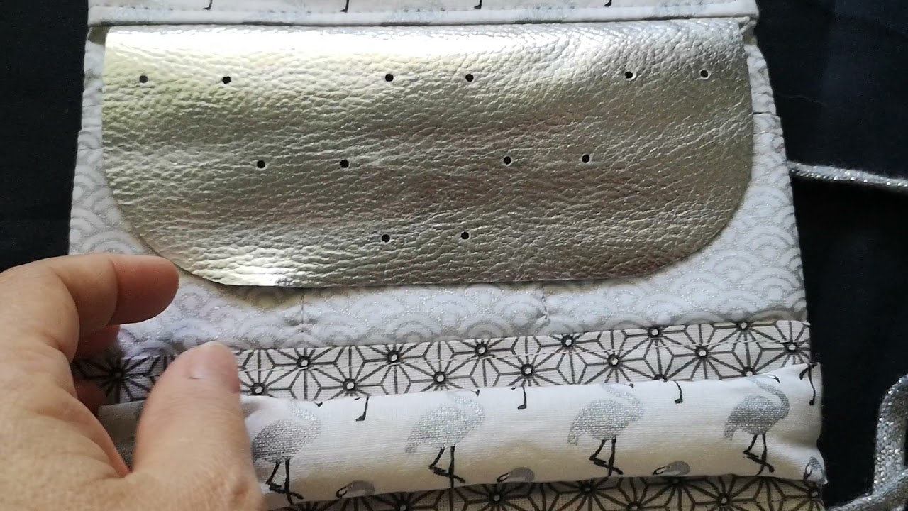 Pochette à bijoux nomade