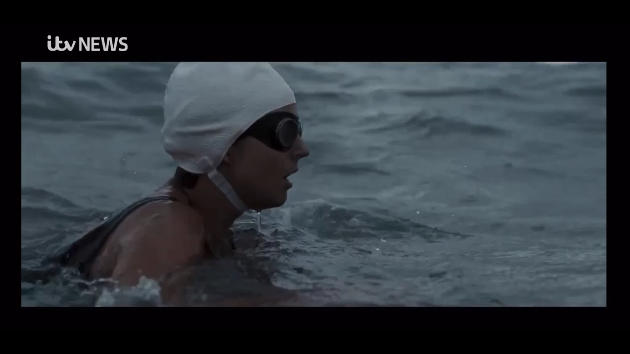 ITV News 'Vindication Swim' - Kirsten Callaghan, Elliott Hasler, Mercedes Gleitze