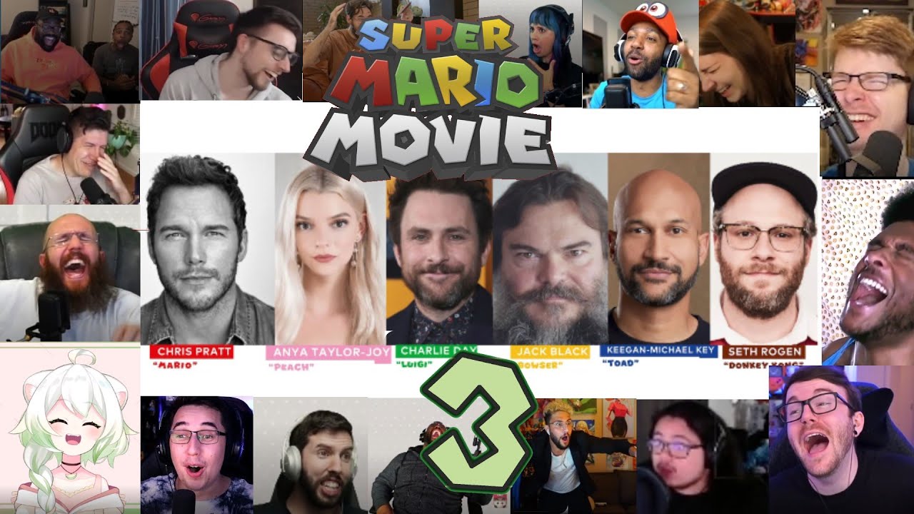 The Internet Laughs at The Mario Movie Cast 3