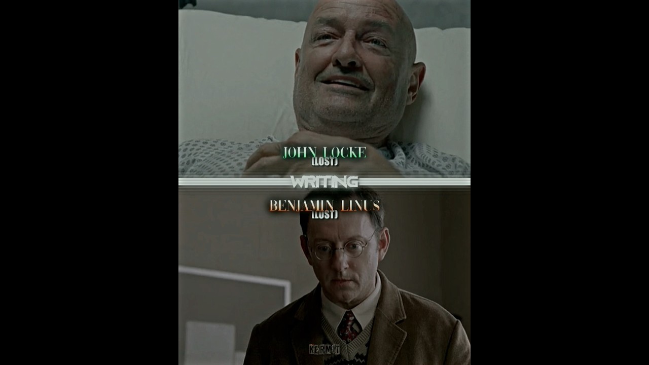 John Locke VS Ben Linus | Writing | LOST #shorts #tvshow #edit #debate #writing