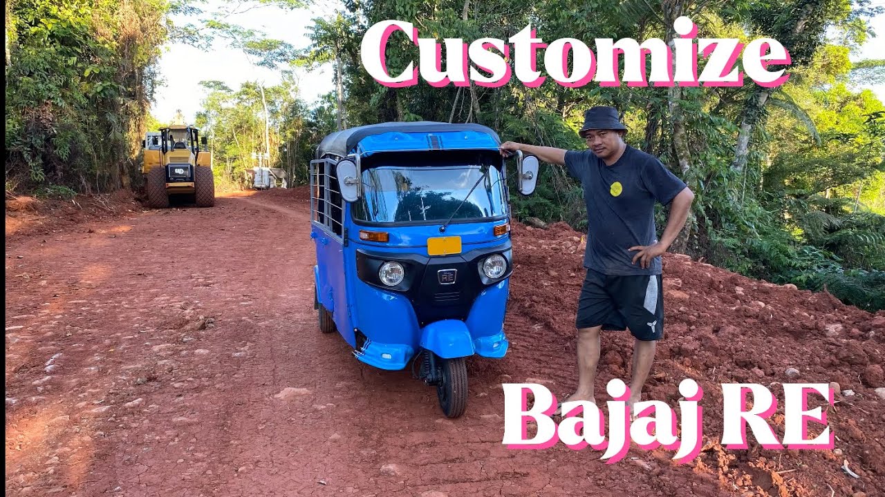 GANDA NG PAGKA CUSTOMIZE NG AKING CAR TRIKE BAJAJ RE