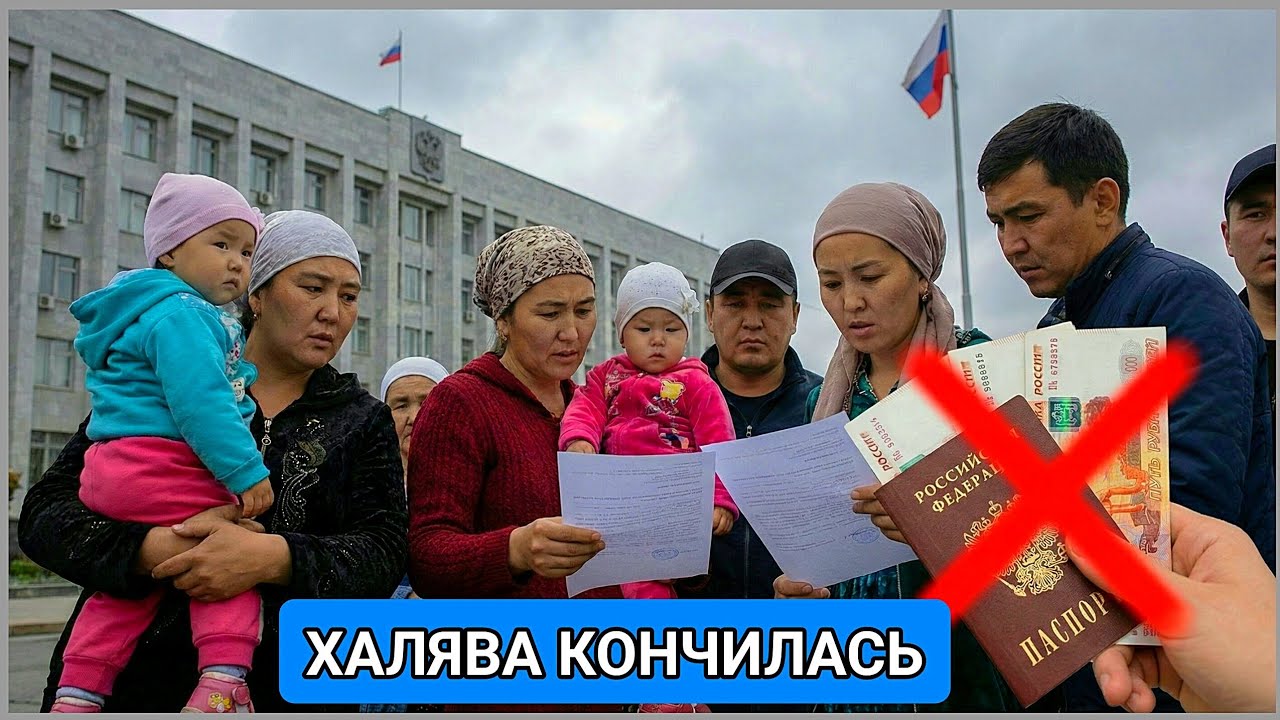 Халява кончилась, что нам теперь делать? таджики взвыли из-за запрета детских пособий для бывших ...