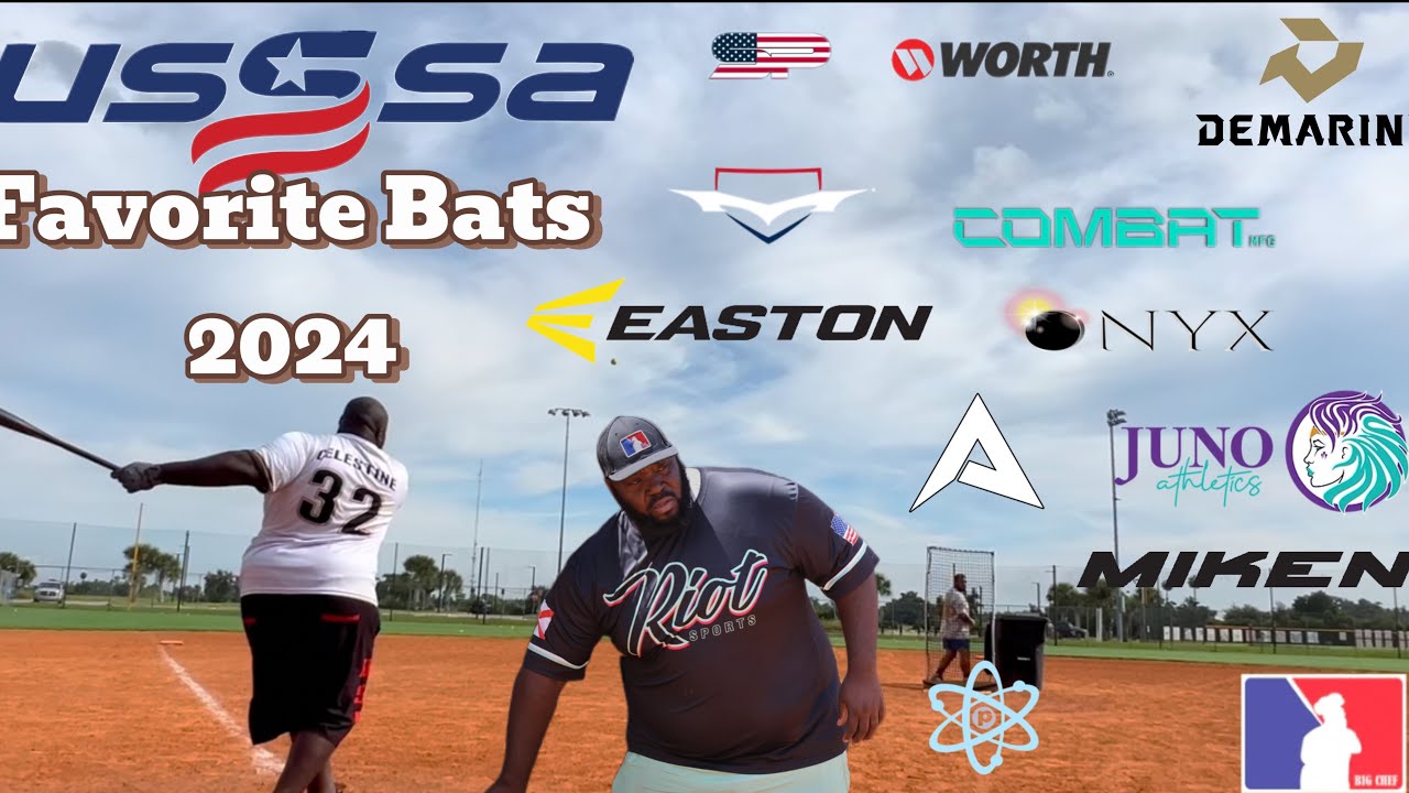 2024 USSSA YEAR END FAVORITE SOFTBALL BATS