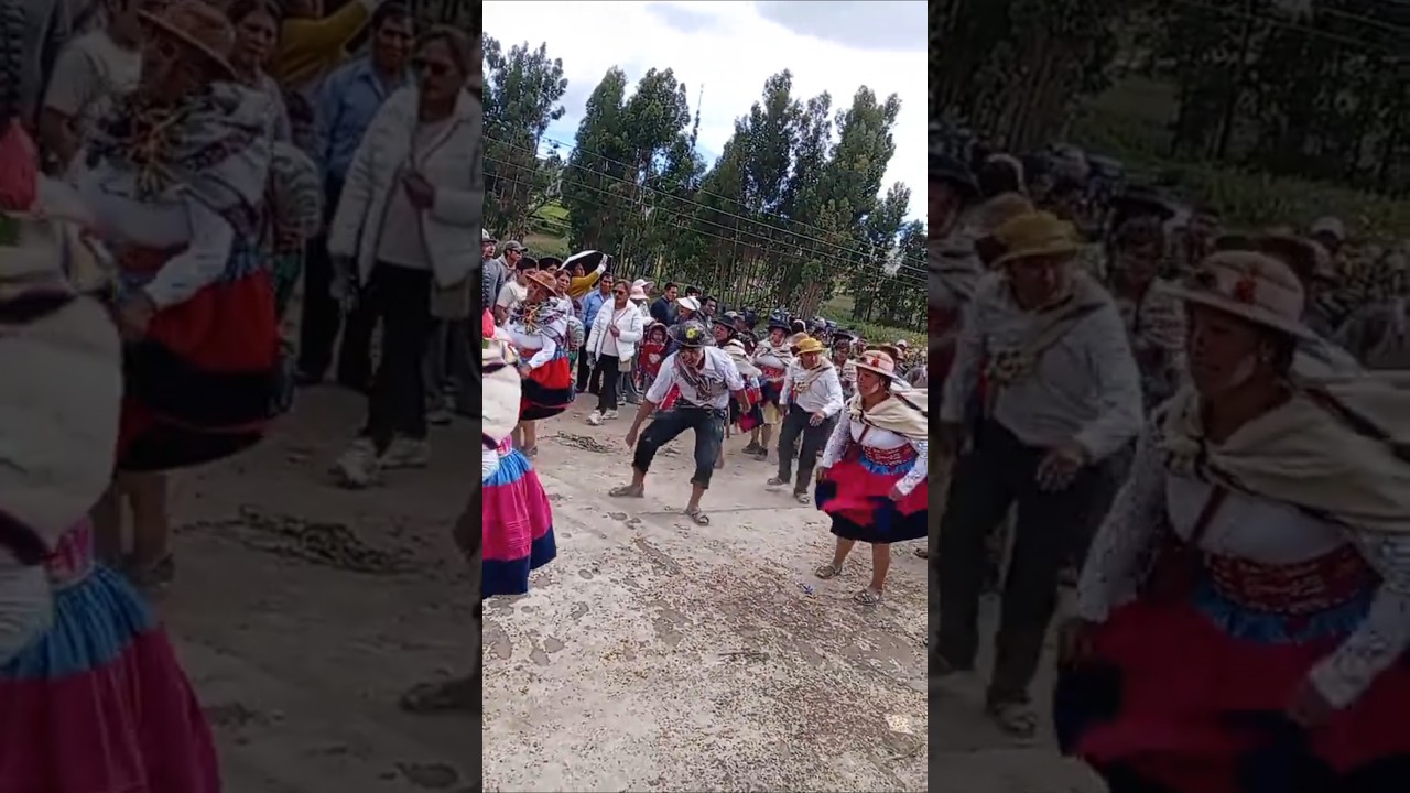 Asi se baila el huaylas  Antiguo en huancayo #viralshorts