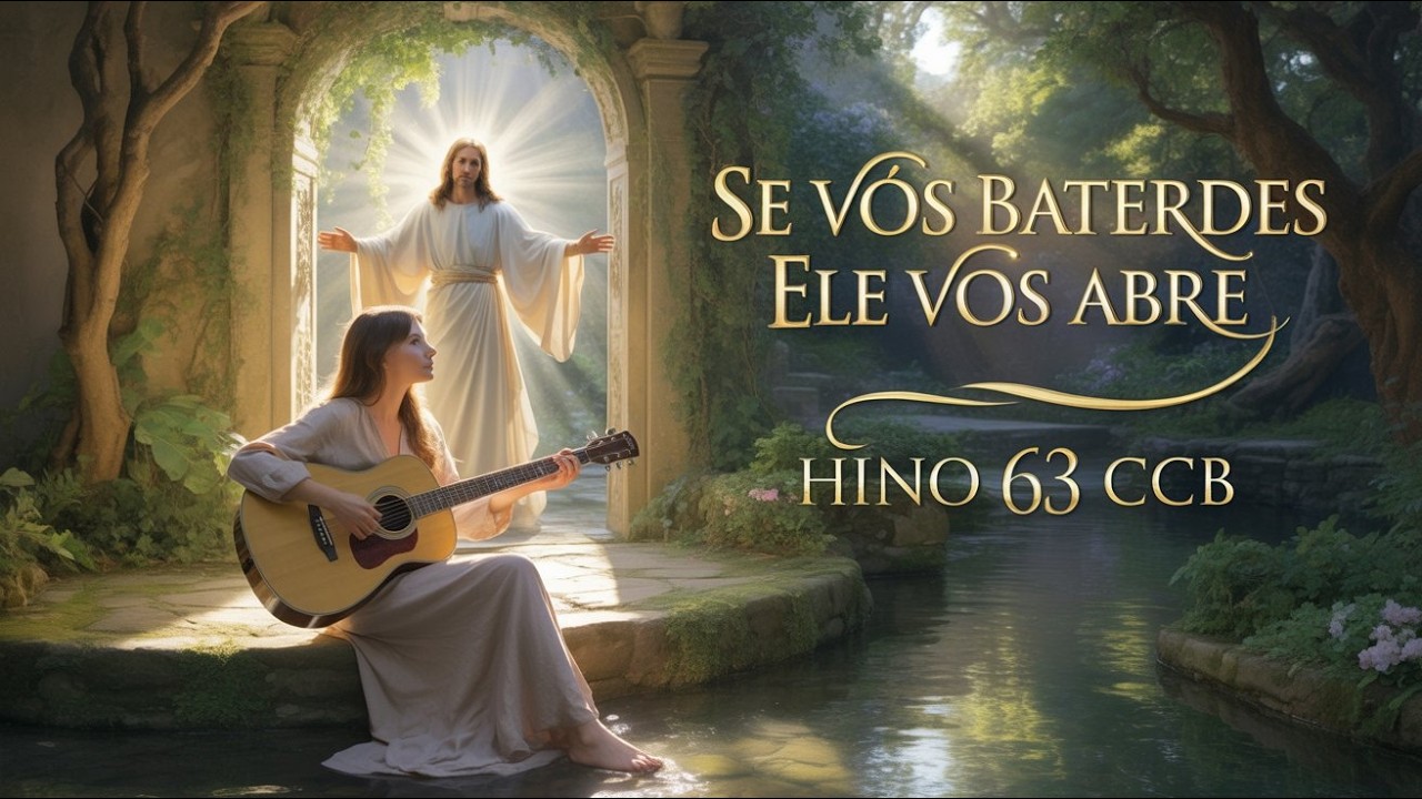 SE VÓS BATERDES, ELE VOS ABRE | HINO 63 CCB | SERTANEJO
