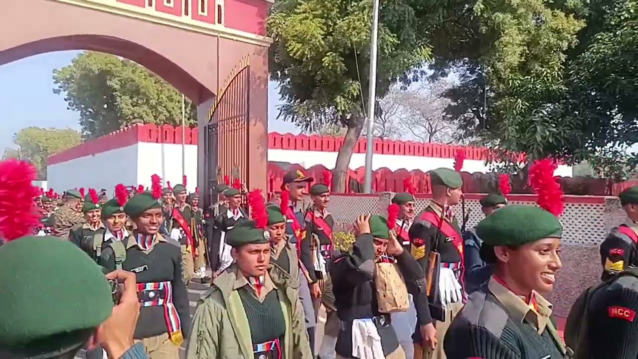 Kartavya Path worriers  welcomed by the Cadets #RDC 2026 #IndianArmy #IndianForces #IncredibleIndia