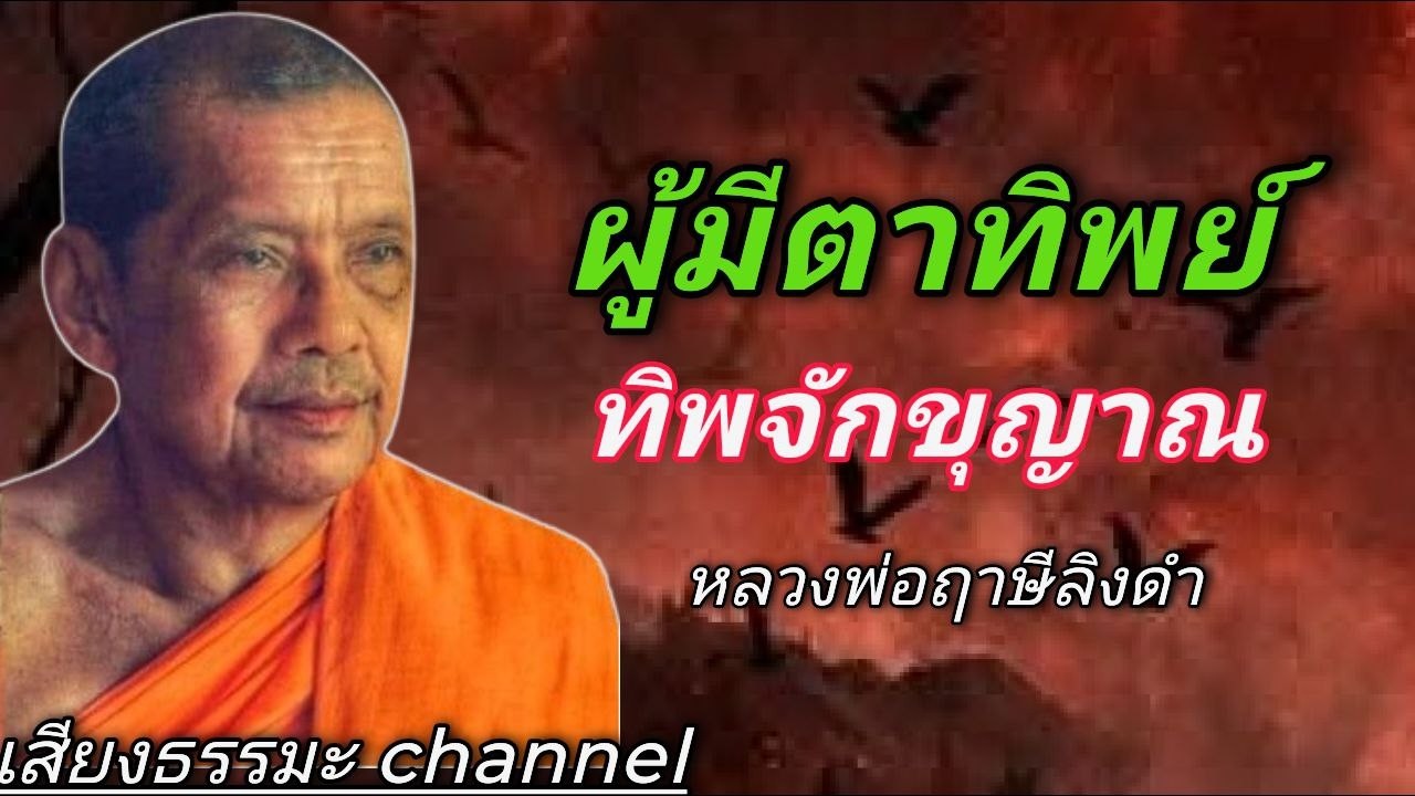 ผู้มีตาทิพย์ทิพจักขุญาณ หลวงพ่อฤาษีลิงดำ #ช่องเสียงธรรมะ