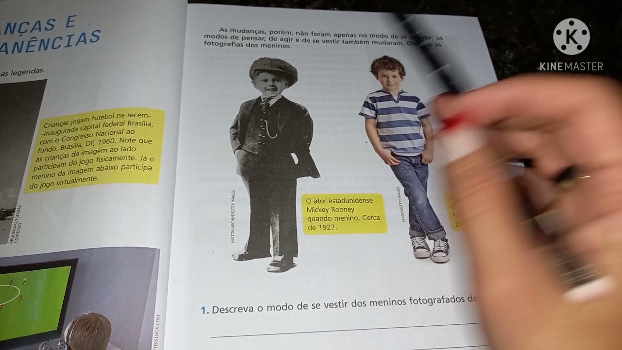 Mudan&ccedil;a e perman&ecirc;ncia . Hist&oacute;ria 4&deg;ano p&aacute;ginas 10 e 11