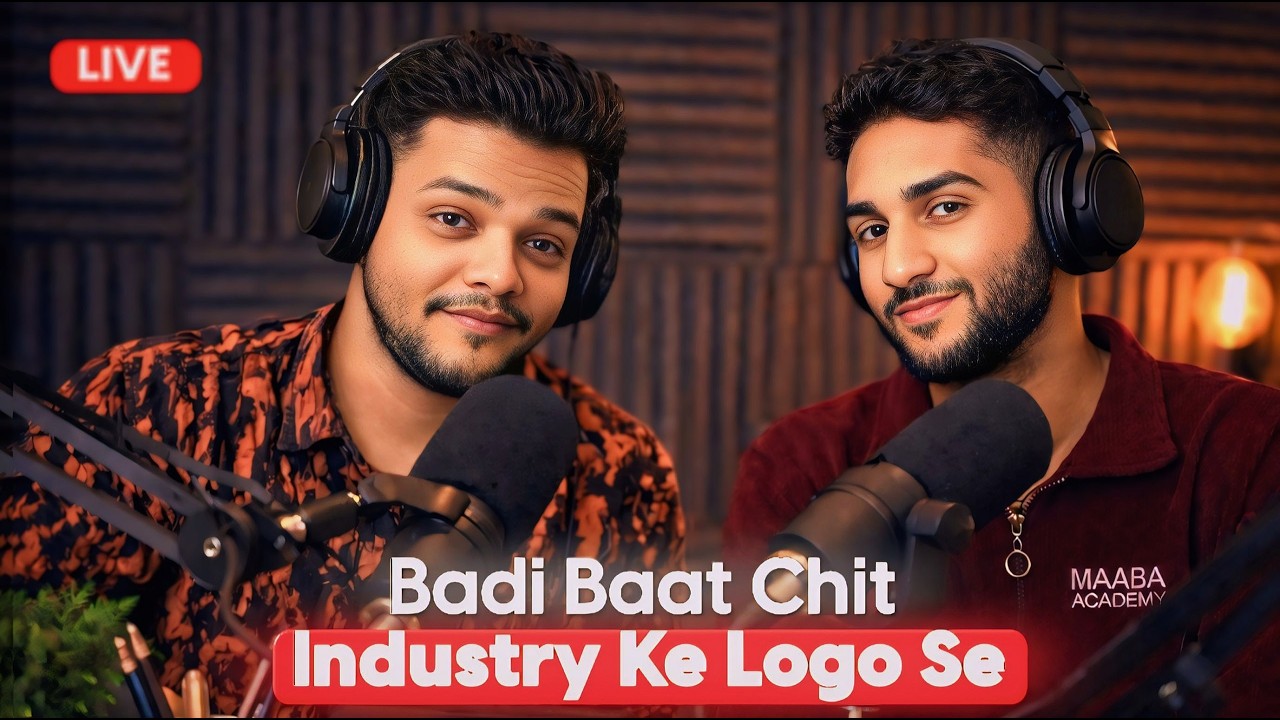 Badi Baat Chit  Industry Ke Logo Se 🔴 | Maaba Academy