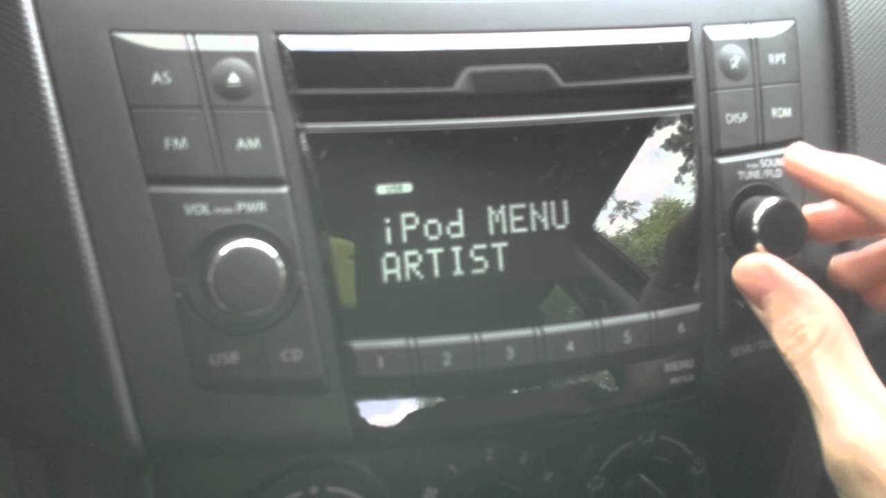 Suzuki Swift 2012 1.4 vvt revs, Clarion iPod interface 720p