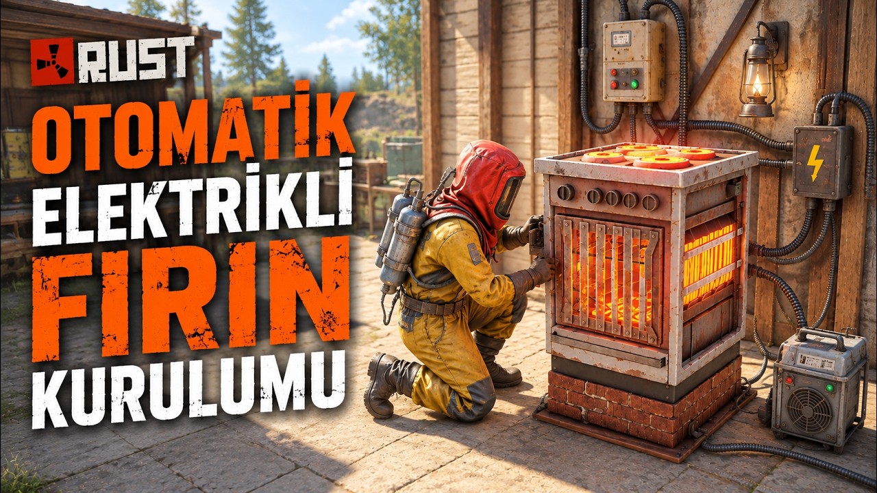 Rust Otomatik Elektrikli Fırın Kurulumu | Full Otomasyon!