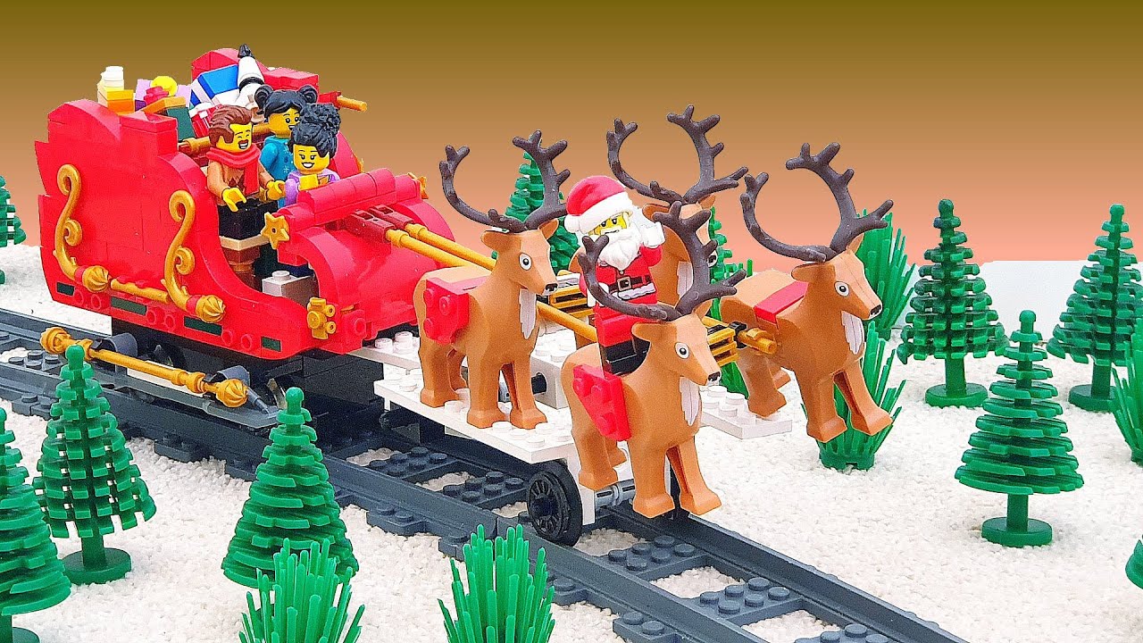Lego Santa Claus Train (MOC)