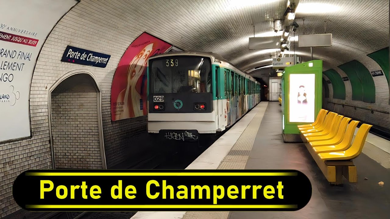 Metro Station Porte de Champerret - Paris 🇫🇷 - Walkthrough 🚶