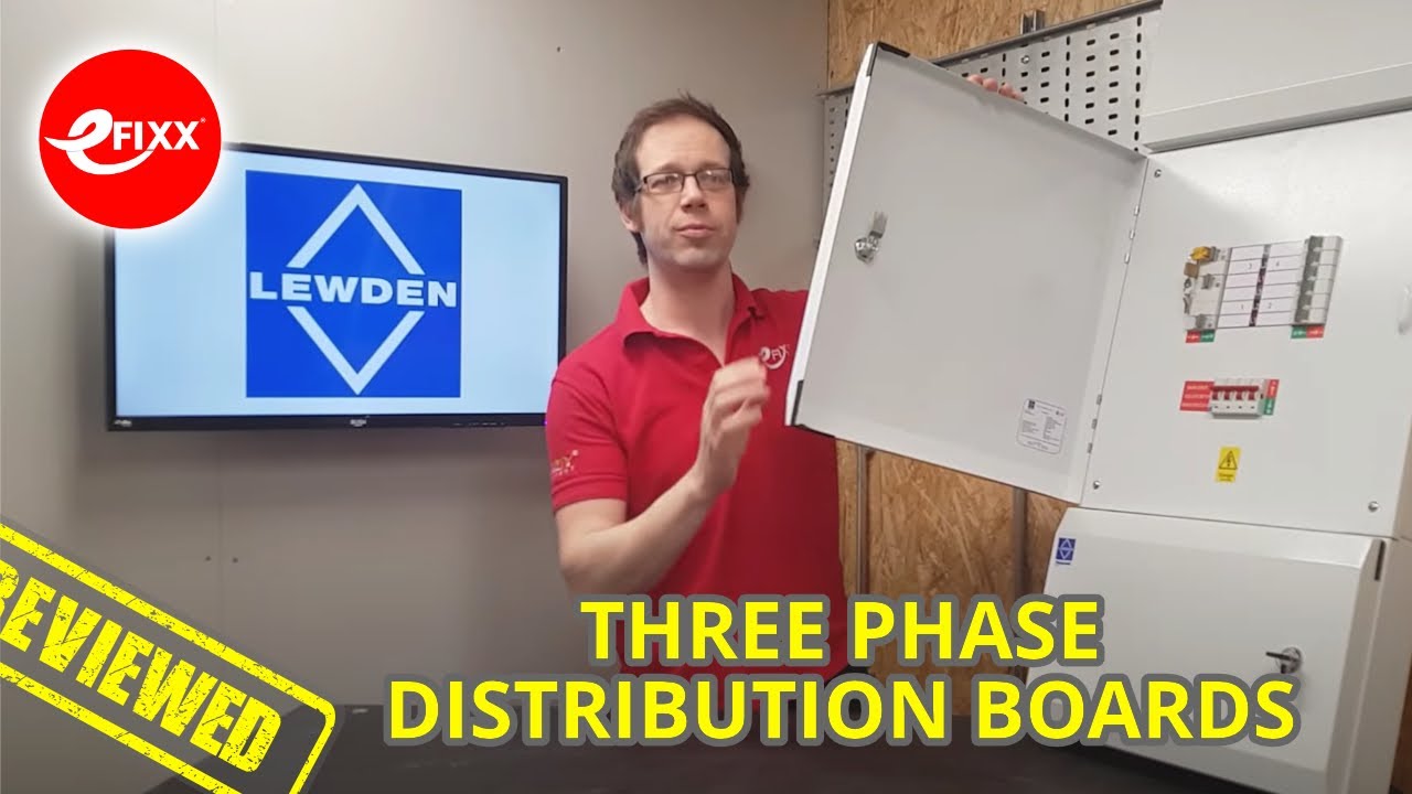 REVIEWED: Lewden Three Phase distribution boards - flexible circuit protection