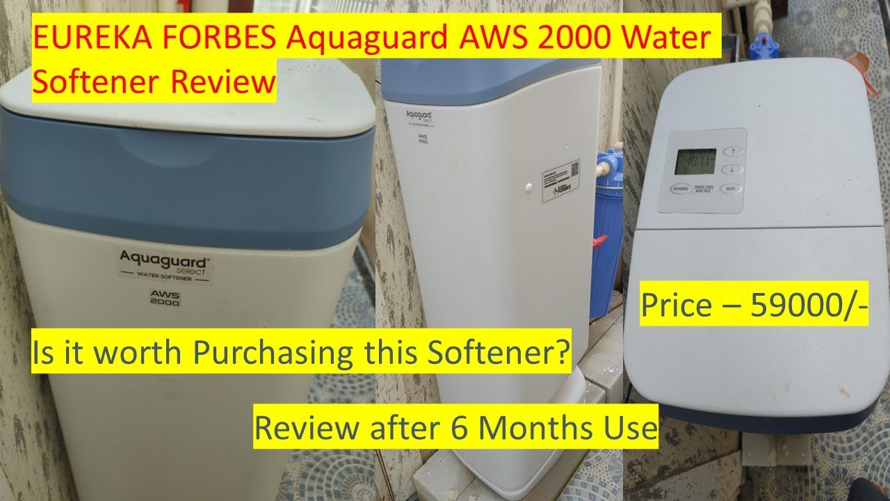 Обзор умягчителя воды Eureka Forbes Aquaguard Select AWS 2000 | Обзор после 6 месяцев использования