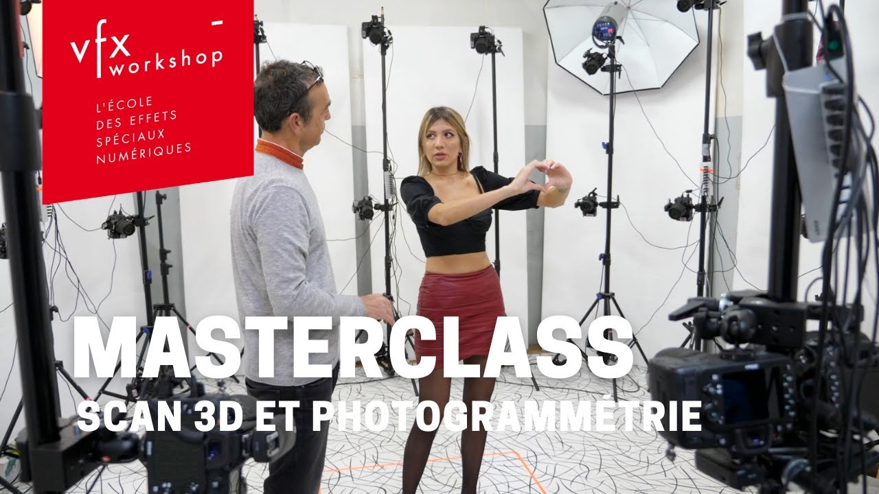 Scan 3D et Photogrammétrie : masterclass Scan Part #1