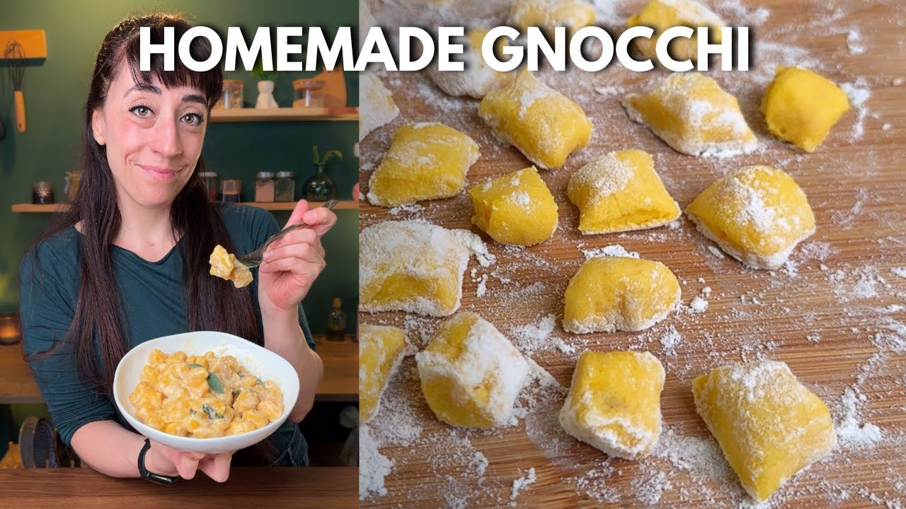 You'll Never Buy Gnocchi Again – Homemade Gnocchi Are So Much Better Made with Pumpkin!