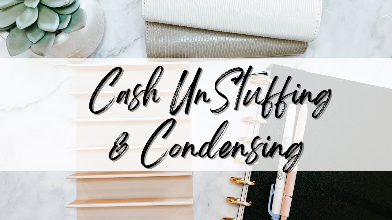CASH UNSTUFFING & CONDENSING | What A Mess!!!