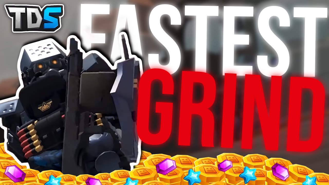[9 MINS] FASTEST ENFORCER/SHOTGUNNER BEST SOLO GRIND - TDS (ROBLOX)