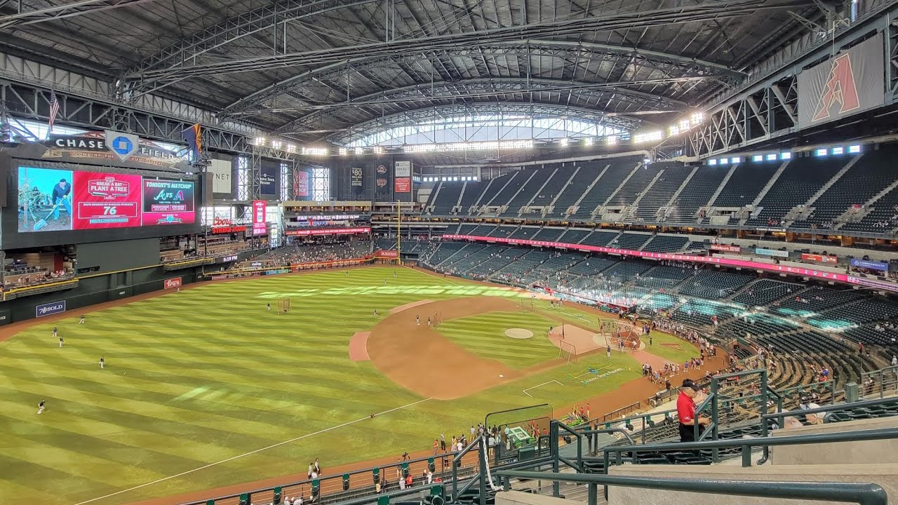 Arizona Diamondbacks Chase Field Seats View