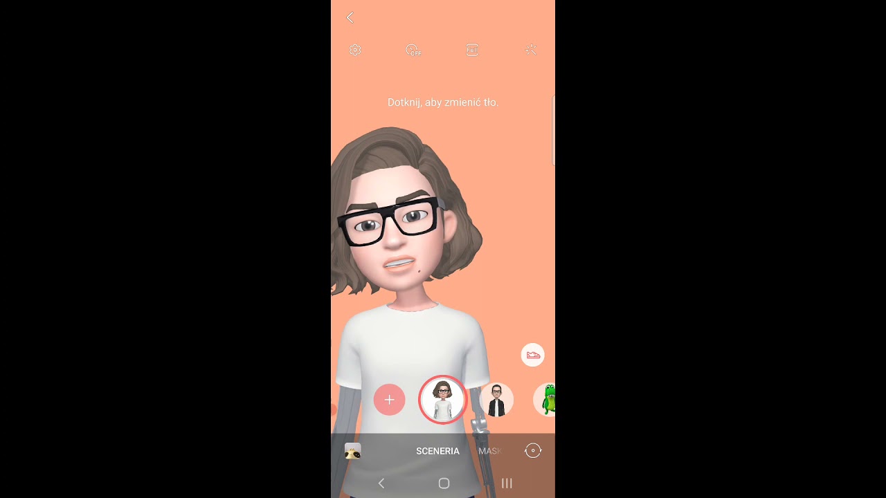 Zabawy z Emoji AR  Emoji AR Fun SAMSUNG GALAXY S20 FE 5G
