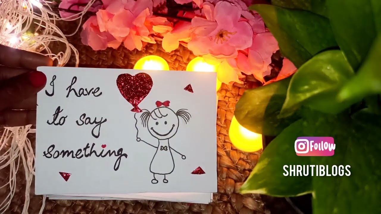 Special Handmade Card for Boyfriend | Birthday Card Ideas | Long Distance Relationship, Love Card ❤