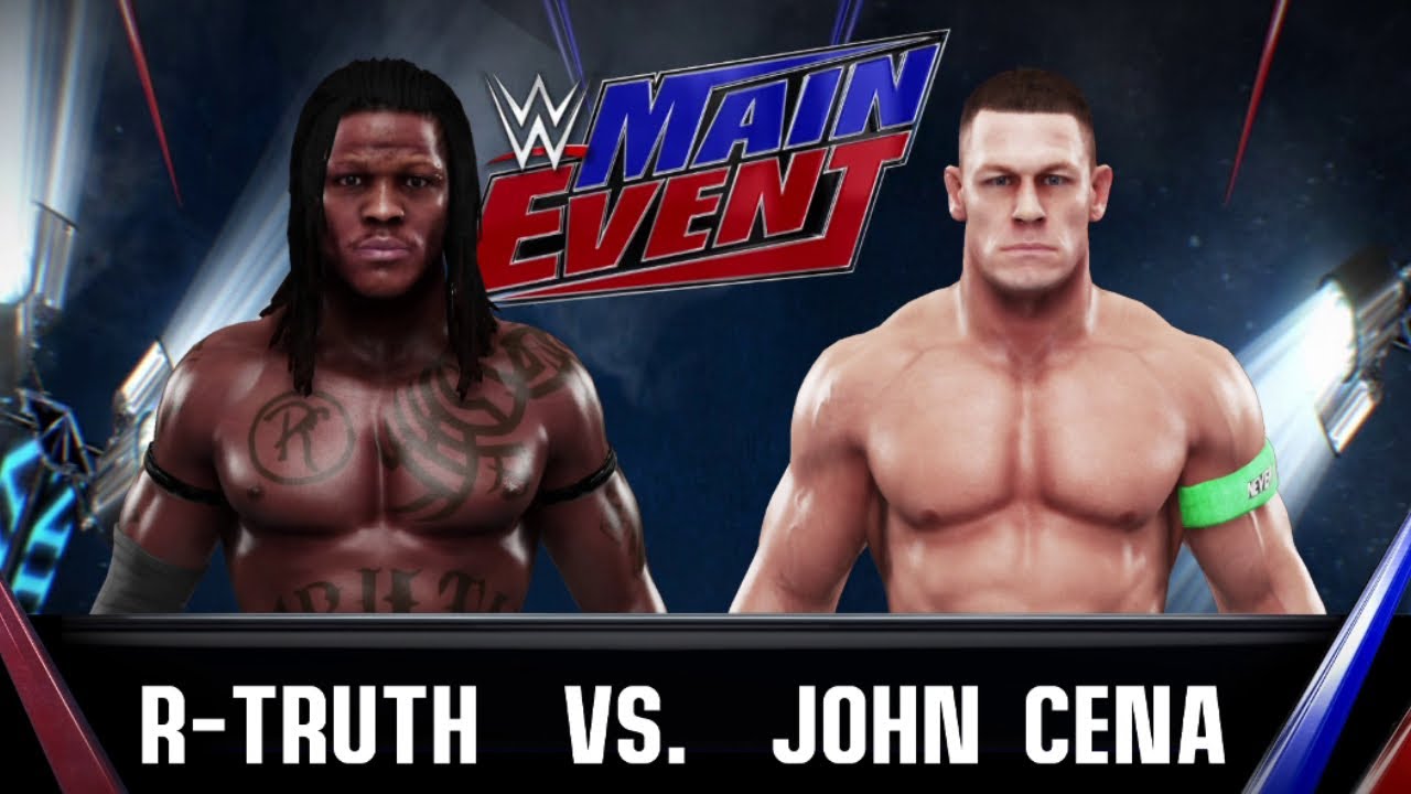 WWE 2K19 - R-Truth VS John Cena [Full Match Simulation!] #wwe #wwe2k19 #johncena #rtruth