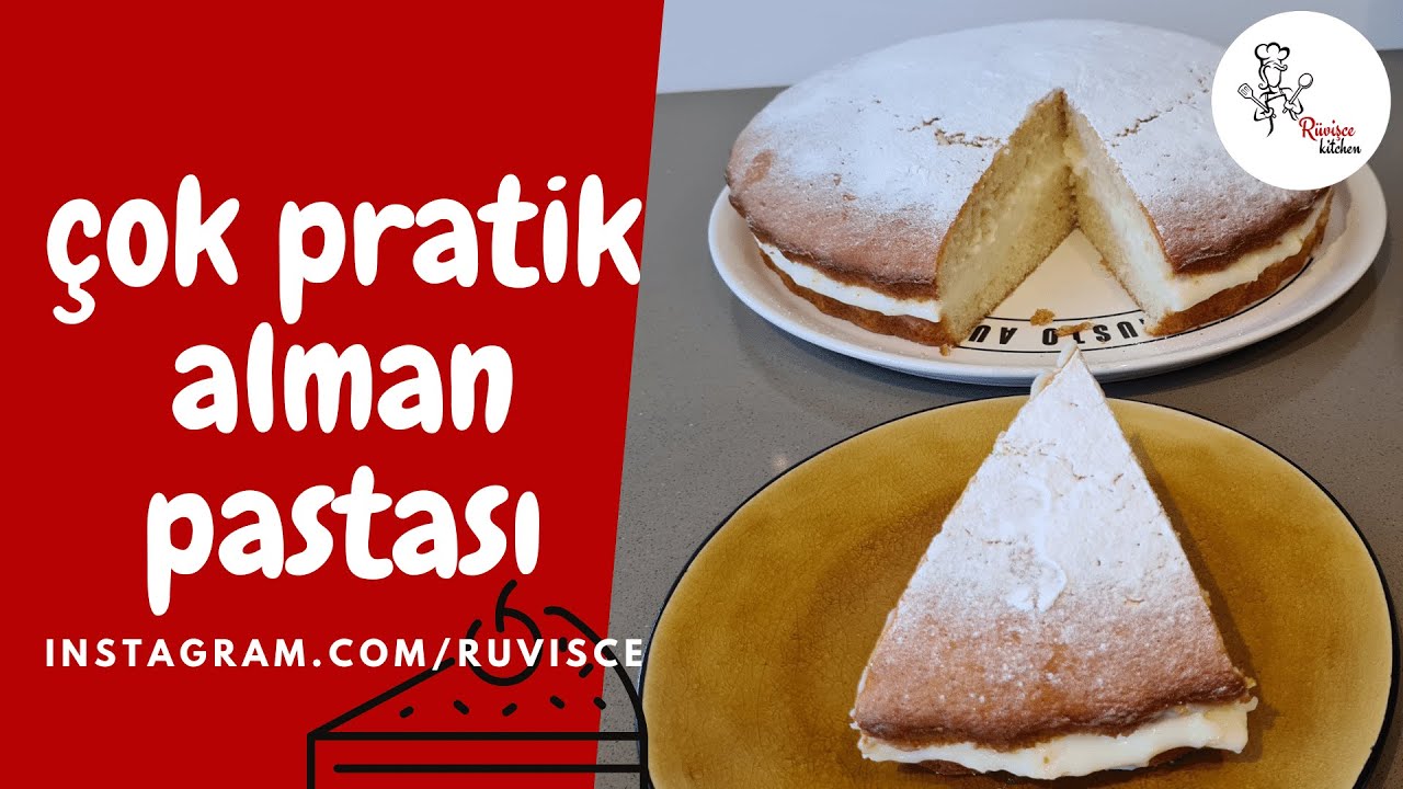 Çok Pratik Alman Pastası | Yemeğe Doyamayacaksınız