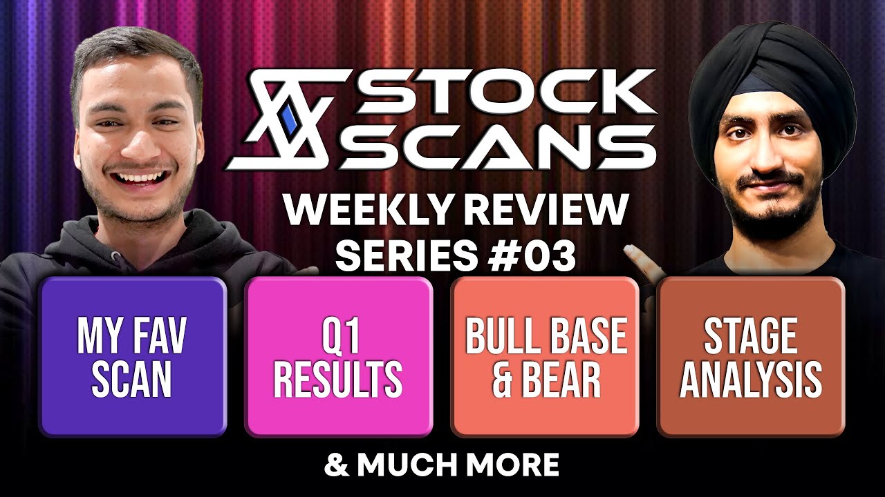 Weekly Video Series | Q1 Result Update | DRHP | Stage Analysis | StockScans | SOIC #03
