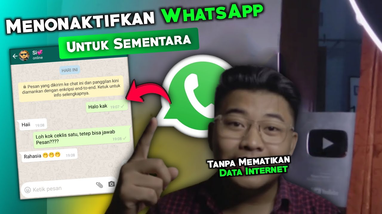 Begini Cara Menonaktifkan Whatsapp Sementara Tanpa Mematikan Data Internet Terbaru 2025