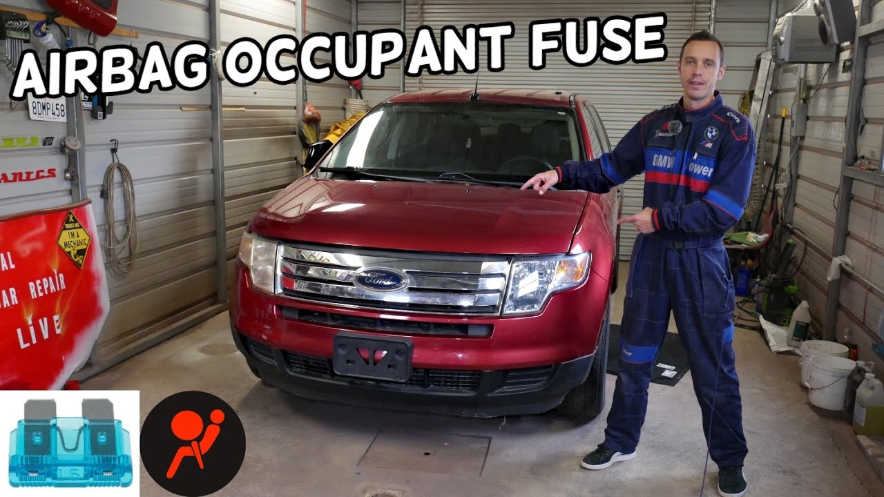 FORD EDGE AIRBAG OCCUPANT CLASSIFICATION SYSTEM FUSE LOCATION REPLACEMENT  AIR BAG OCCUPANCY FUSE
