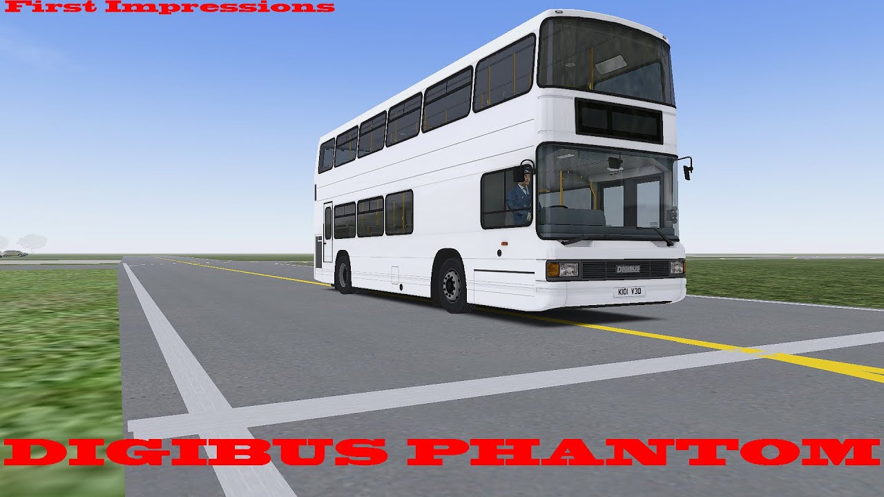 OMSI 2 FIRST IMPRESSIONS - DIGIBUS PHANTOM DLC BY V3D STUDIOS