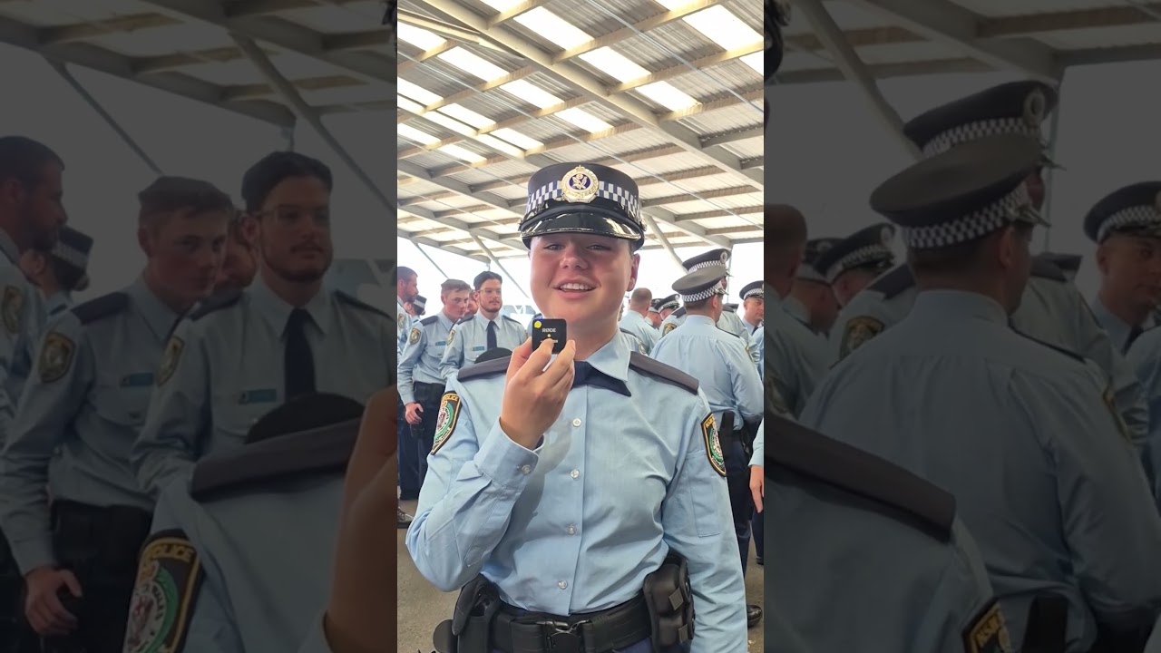 Chatting to the largest NSW Police class in 11 years