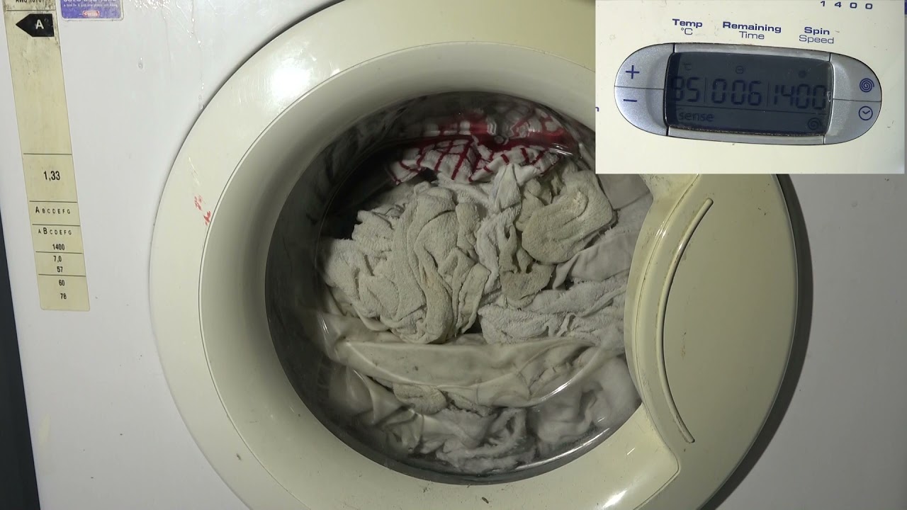 Whirlpool AWO10761 - Final spin 1400rpm + results