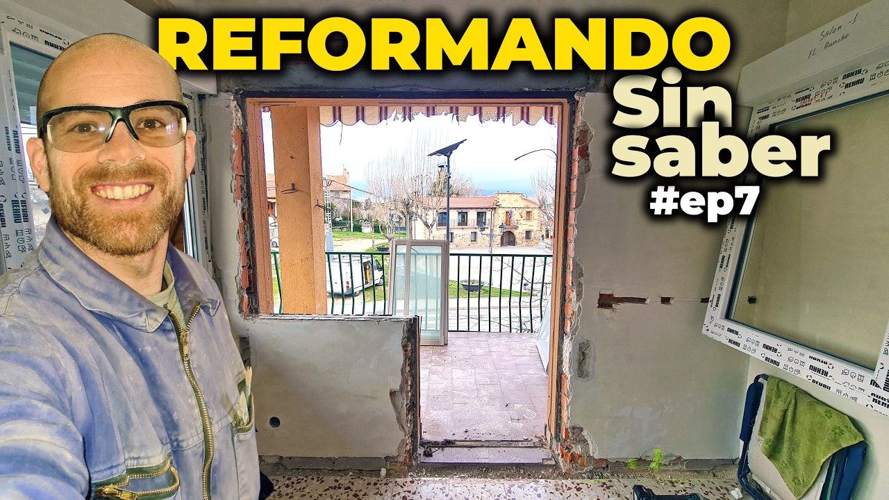 REFORMAR UN PISO sin saber #ep7: Cambiar VENTANAS viejas por nuevas de PVC o ALUMINIO
