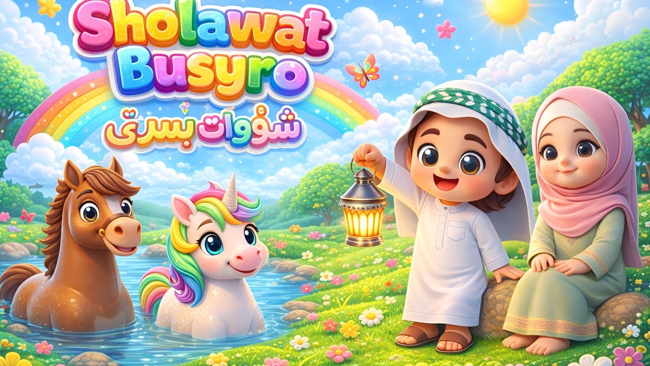 Sholawat busyro - Lagu anak penyejuk hati - Lagu anak islami